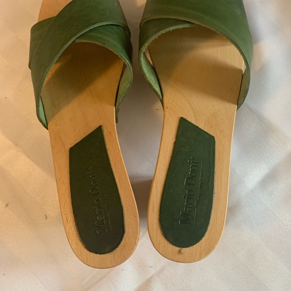 Italian leather clogs - Picture 4 of 5